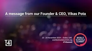 Exclusive Invitation: Transform Education at the World Schools Summit in Dubai!