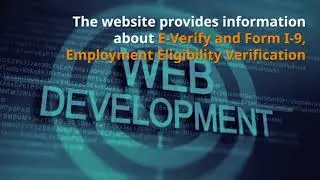 U.S. Alert -  USCIS Launches E-Verify Website - Fakhoury Global Immigration