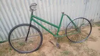 Abandoned Bicycle Restoration at Home