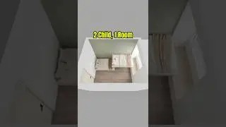Маленькая спальня для двоих детей
