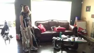 Walking in shoes!  8 weeks post Achilles' tendon repair