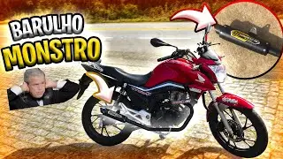 TITAN 160 COM ESCAPE GP COMPETITION PRO TORK - BARULHO TOP