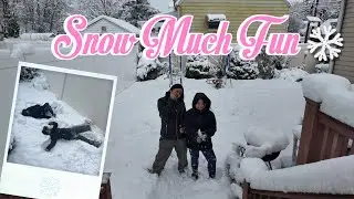 Buhay Amerika: Snow Much Fun! ❄️☃️ I PinoyFam in America