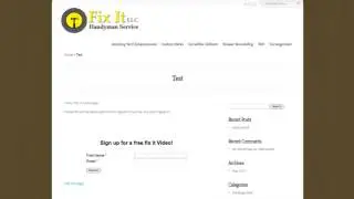 How do I get a web form to display on my WordPress website