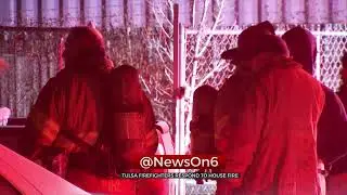 LIVE BREAKING NEWS N Tulsa House Fire