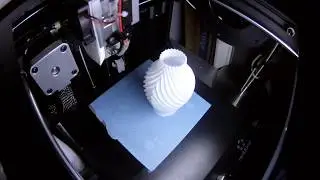 3d printing the chromatic vase on my RenkForce RF100
