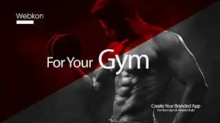 Promotional Infographics Video | WEBKON For Gym & Fitness Club