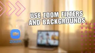 👍 GUIDE: how to use zoom filters and backgrounds | Step by Step