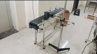 Macwid inkjet coding conveyor and stand installation #inkjetprinter #batchcoding #indore  #macwid