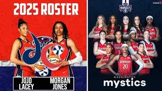 2025 Washington Mystics Full Roster Breakdown | WNBA Team Preview