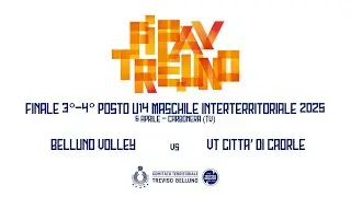 FINALE 3°-4° U14M: BELLUNO VOLLEY - VT CITTÀ DI CAORLE