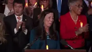 Watch Epstein Accusers Celebrate After Senate Passes Bill to Release Files