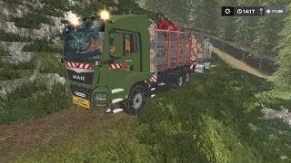 Transporting logs | The Interior | Farming Simulator 2017 | Episode 10
