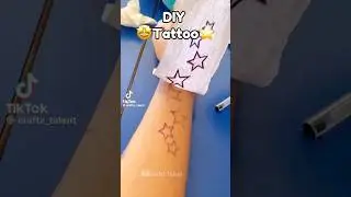 🤩Can you DIY a transparent tattoo? #diy #diycrafts #craft #crafts #cutecrafts #thingstodo #diy
