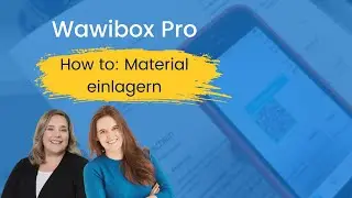 Material easy einlagern dank HIBC-Code! 📦📱✅ Wawibox Pro Tutorial mit Dr. Amelie Ackemann #dental