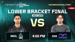 [HINDI] OMEN VCSA Ascension Qualifier LAN Final - Day 1 || OMEN VALORANT Challengers South Asia 2025