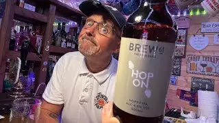 BREW 61 HOP ON HOPPY IPA 4.5% ABV , 500ml Bottle.