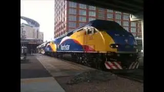 Northstar Cabcar #601 leads an Inbound into the station with MP36PH-3c #505 and #503 Pushing