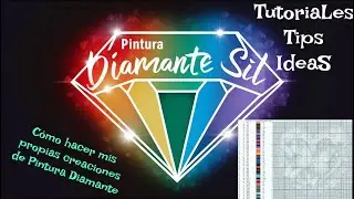 Crea tus propios lienzos de Pintura con Diamantes #diamondpainting #pinturadediamantes #craft #diy