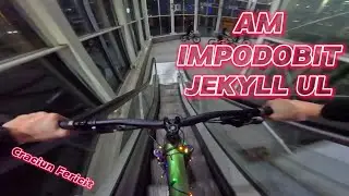 MI AM IMPODOBIT BICICLETA de CRACIUN - SCARI, PAZNICI SI METROU