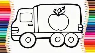 How to Draw a Fruit Truck Fun