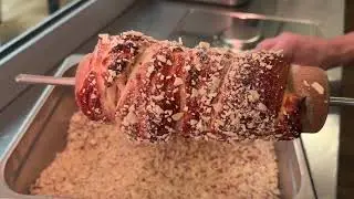 All about Chimney Cakes, how they are made, sweet and savory, why they call them that, please share!