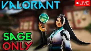 Valorant Sage Only | Road To 700 Sub | Heman Is Live | #valorantlive #valo #trending