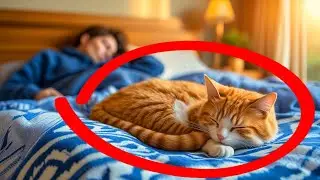 Does Your Cat Sleep in Your Bed? The TRUTH Behind This Habit Might Surprise You! 🐾