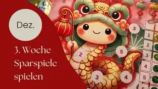 🕯️🕯️3. Woche Sparspiele spielen im Dezember zum 4. Advent 🕯️🕯️