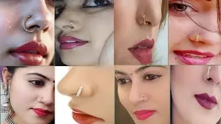 Lightw40+eight Gold nose ring design Gold daily wear nose ring design 2025