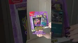 Ascended Heroes Gastly Tech Sticker Collection #gengar #megaevolution #ascendedheroes #pokemoncards