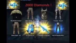 Spending 2,000 DIAMONDS On The Supreme Supply [Rules Of Survival]