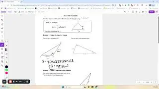 U2L6B   Example 1 Area of Triangles