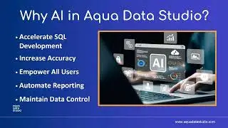 How to Write, Optimize & Debug SQL with AI in Aqua Data Studio