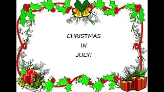 CHRISTMAS IN JULY! - Hallmark Garland for the Office Tree