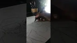 Coolie Rajnikanth drawing | Outline Sketch | #shorts #short #drawing