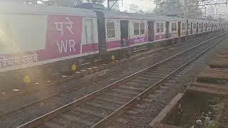 Approaching Dadar Terminus (WR) A Classic Mumbai Railway Moment watch out for WAG - 9HC