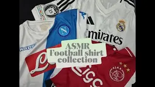 ASMR - football shirts sounds and whispers