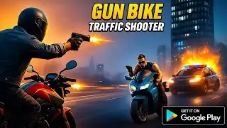 Gun Bike Traffic Shooter | New Android Gameplay 