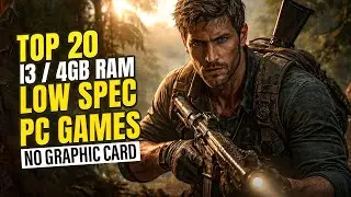 Top 20 Low-Spec PC Games That Run Smooth on i3 | 4GB | 8GB RAM (2026)