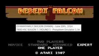 Desert Falcon Atari 7800