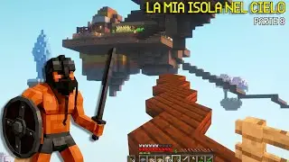 LA MIA ISOLA NEL CIELO - Il portale Nether UN VERO E PROPRIO INFERNO! - DINOCRAFT - Parte 8