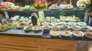 Christmas buffet setup and decoration @chef Ujjwal ka khana khazana