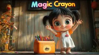 Magic Crayon Song for Kids | Learn Colors with Imagination & Fun! | LaLa Tales & Tunes