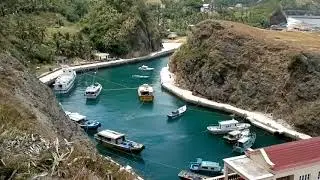 Rough video of Mahatao Boat Shelter Port