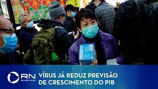 Coronav&iacute;rus j&aacute; afeta proje&ccedil;&atilde;o do PIB em 2020