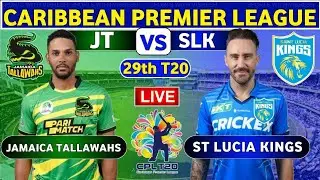 🔴CPL 2023 Live: Jamaica Tallawahs vs Saint Lucia Kings Live | JAM VS SLK 29th Match CPL 2023
