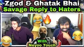 🤣Zgod & Ghatak Savage Reply to Haters🤣 Hilarious🔥