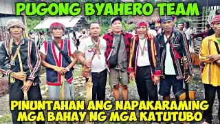PUGONG BYAHERO TEAM PINUNTAHAN ANG NAPAKARAMING MGA BAHAY NG MGA KATUTUBO