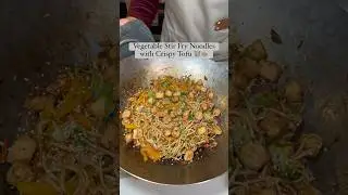 How to Make Stir Fry Noodles with Crispy Tofu